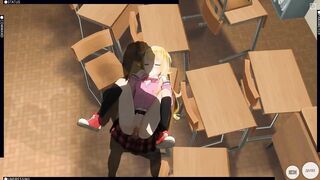 3D HENTAI Gabriel Fucks after School