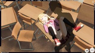 3D HENTAI Gabriel Fucks after School