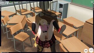3D HENTAI Gabriel Fucks after School