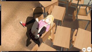 3D HENTAI Gabriel Fucks after School