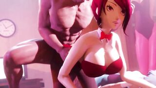 Persona 3 FFFM Foursome (Animation With Sound)