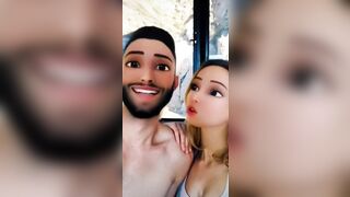 Big Eye Cartoon Babe Sucks my Dick and Gets Fucked!