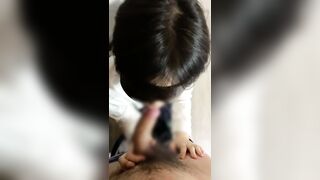 【個人撮影】と援交してフェラをハメ撮りシチュ！　イラマチオもばっちり受け入れちゃう！