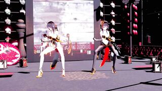 MMD 3d HENTAI 康熙帝と魔鏡で『宵々古今』