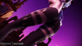 Genshin Impact - Ganyu Shuffle Dance & Anal Sex [UNCENSORED R-18 MMD 4K]