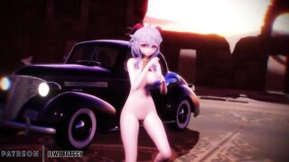 Genshin Impact - Ganyu Shuffle Dance & Anal Sex [UNCENSORED R-18 MMD 4K]
