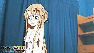 ASUNA Sword Art Online Real ANIME Big Japanese Ass SAO HENTAI Cosplay Hentai Sex PORN XXX Kirito 34
