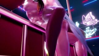 【R18-MMD】Genshin Waifu Nightclub Fuck