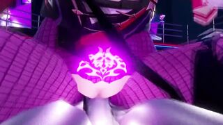 【R18-MMD】Genshin Waifu Nightclub Fuck