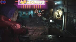 Cyberpunk 2077 and Resident 3. Sex Girl from the Future in the Game Horror | Game 3d
