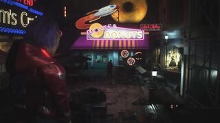 Cyberpunk 2077 and Resident 3. Sex Girl from the Future in the Game Horror | Game 3d