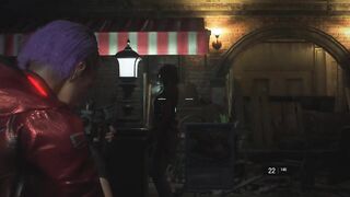 Cyberpunk 2077 and Resident 3. Sex Girl from the Future in the Game Horror | Game 3d