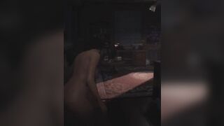 Cyberpunk 2077 and Resident 3. Sex Girl from the Future in the Game Horror | Game 3d