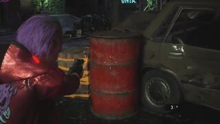 Cyberpunk 2077 and Resident 3. Sex Girl from the Future in the Game Horror | Game 3d