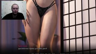 Bathroom Blowjob and Vaginal Creampie