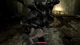 Anal Sex on the Street near the Trash Can. Public Sex in the City | Sex Mod PC Game