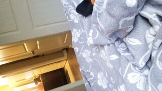 Redhead Sucks and Rides Reverse Cowgirl Homemade Amateur Blowjob Blue Eyes