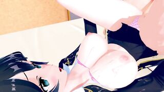 Ruka Sarashina Kanojo Okarishimasu 3D HENTAI 4/8