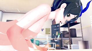 Ruka Sarashina Kanojo Okarishimasu 3D HENTAI 6/8