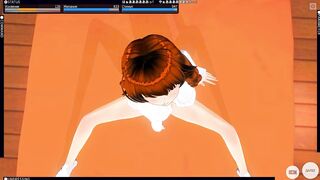 3D HENTAI Redhead Sister Masturbates with a Vibrator