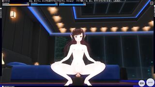 3D HENTAI OVERWATCH DVA Masturbation Orgasm