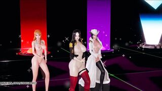 [MMD] Girl's Day - Expectation Nude Dance Boa Hancock Nami Nico Robin one Piece Sexy Kpop Dance