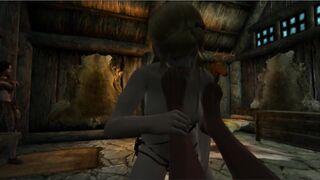 Group Porn with three Lesbians. Girls Masturbation. Skyrim Sex Mods