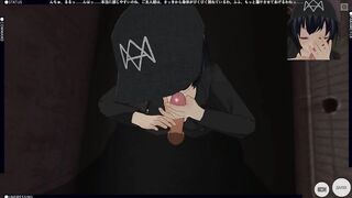 3D HENTAI POV Watch Dogs: Legion Girl Sucks your Dick in the Street