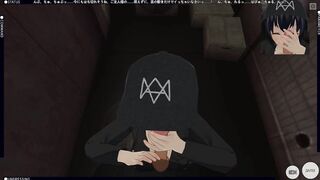 3D HENTAI POV Watch Dogs: Legion Girl Sucks your Dick in the Street