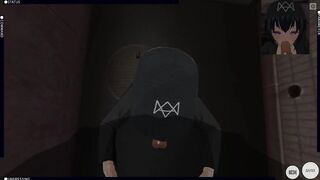 3D HENTAI POV Watch Dogs: Legion Girl Sucks your Dick in the Street