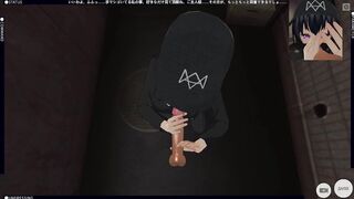 3D HENTAI POV Watch Dogs: Legion Girl Sucks your Dick in the Street