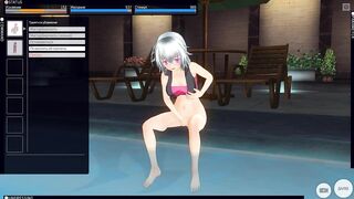 3D HENTAI Athlete Masturbates and Cums