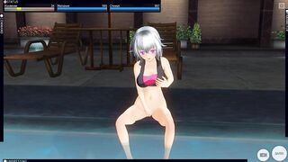 3D HENTAI Athlete Masturbates and Cums