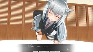 3D HENTAI сute Girl Jerk off you POV