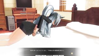 3D HENTAI сute Girl Jerk off you POV