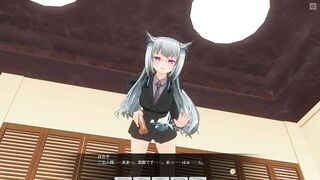 3D HENTAI сute Girl Jerk off you POV