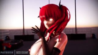 Busty Honolulu Sexy Dance - Azur Lane [4k UNCENSORED HENTAI]