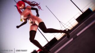Busty Honolulu Sexy Dance - Azur Lane [4k UNCENSORED HENTAI]