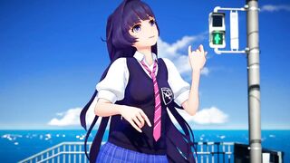 崩坏3 芽衣·染上你的颜色【次世代卡通渲染】【自制模型/Unity】MMD 转自scyrax