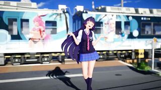 崩坏3 芽衣·染上你的颜色【次世代卡通渲染】【自制模型/Unity】MMD 转自scyrax