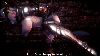 LOL look - very Cute Faced Goddess Knight Banged by Orc Cock being Tied up in SM Room