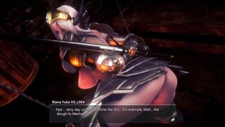 LOL look - very Cute Faced Goddess Knight Banged by Orc Cock being Tied up in SM Room