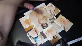 【動画リクエスト】今回は彼女（y）の写真を撮りながら自慰行為をする変態。 最後に濃厚精液を大量に振りかけました。
