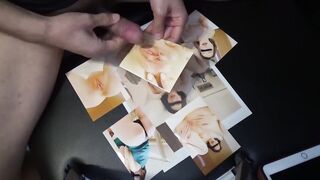 【動画リクエスト】今回は彼女（y）の写真を撮りながら自慰行為をする変態。 最後に濃厚精液を大量に振りかけました。