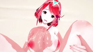 Pyra Xenoblade 2 3D HENTAI 3/5