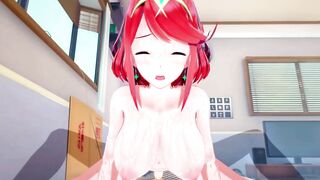 Pyra Xenoblade 2 3D HENTAI 4/5