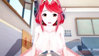 Pyra Xenoblade 2 3D HENTAI 4/5