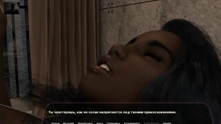 Guy after a Blowjob Fucks the Girl's Tight Pussy and Cums inside ☠playing Adult Games☠