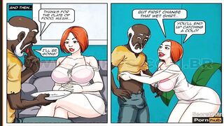 The Lady and the Beggar - Housewife couldn't Resist a Homeless African Man's BBC