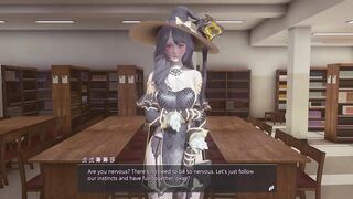 Beautiful Witch - Realistic Hentai - (Uncensored)